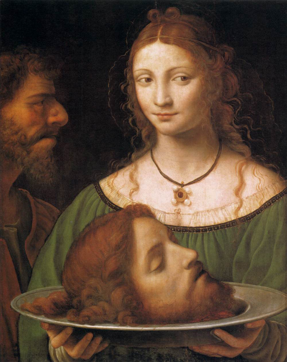 salome with the head of john the baptist